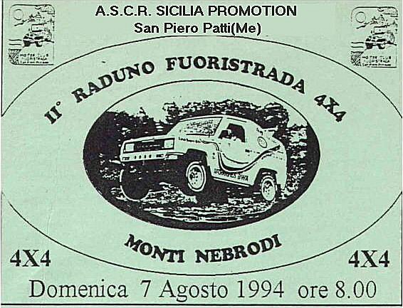 locandina raduno 1994